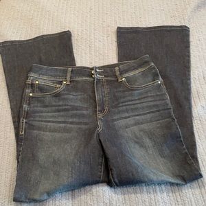 16 Long ladies flare jeans - Maurice’s EverFlex hi-rise.